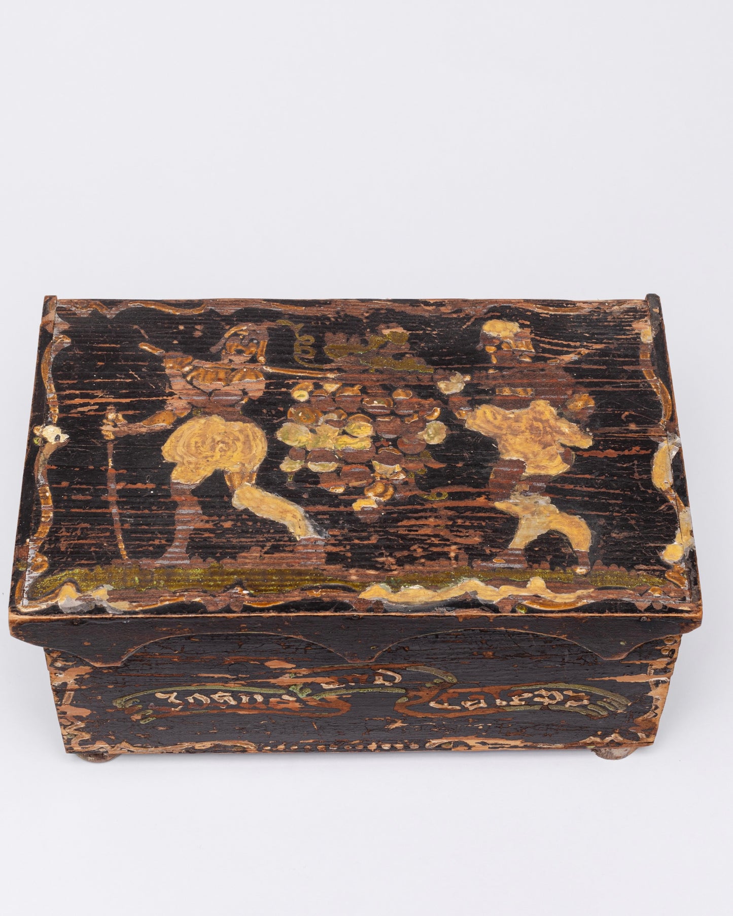 Antique Hand-Painted Box