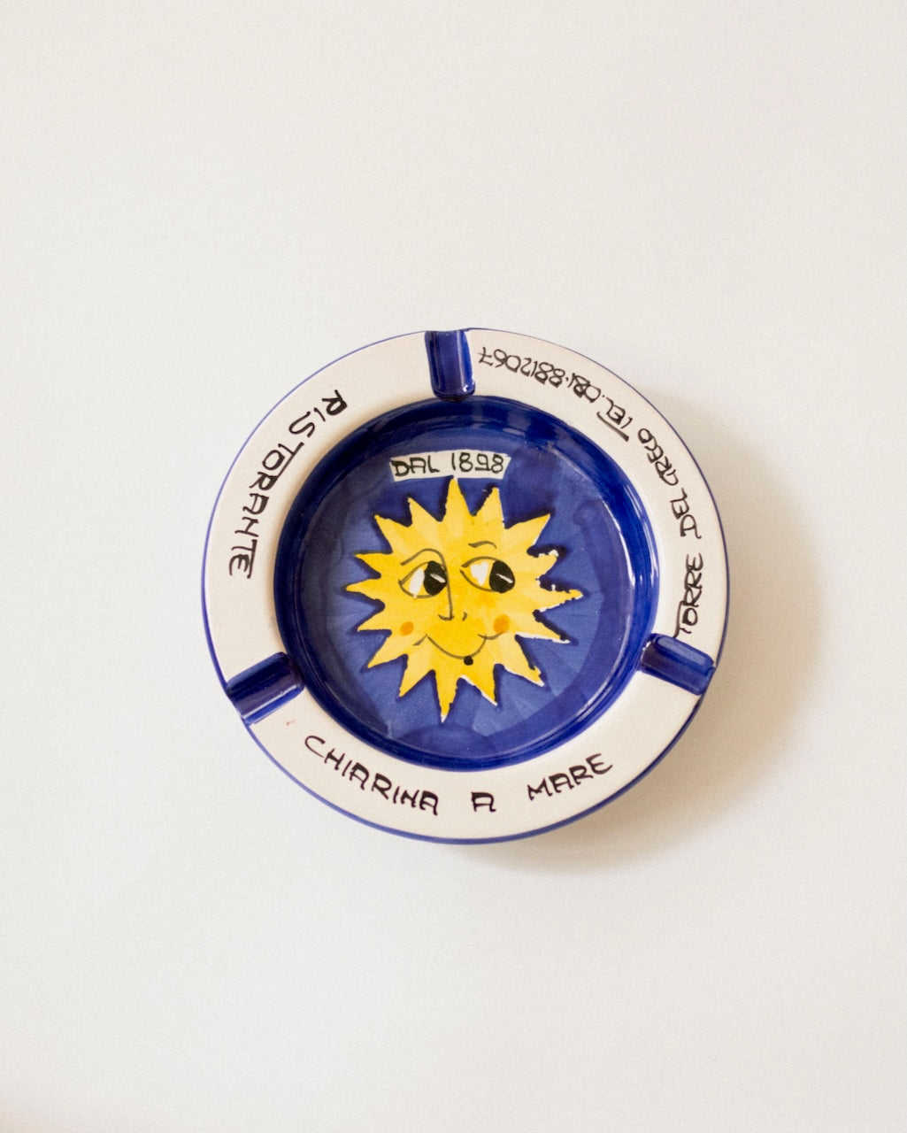 Ceramic Sun Ashtray