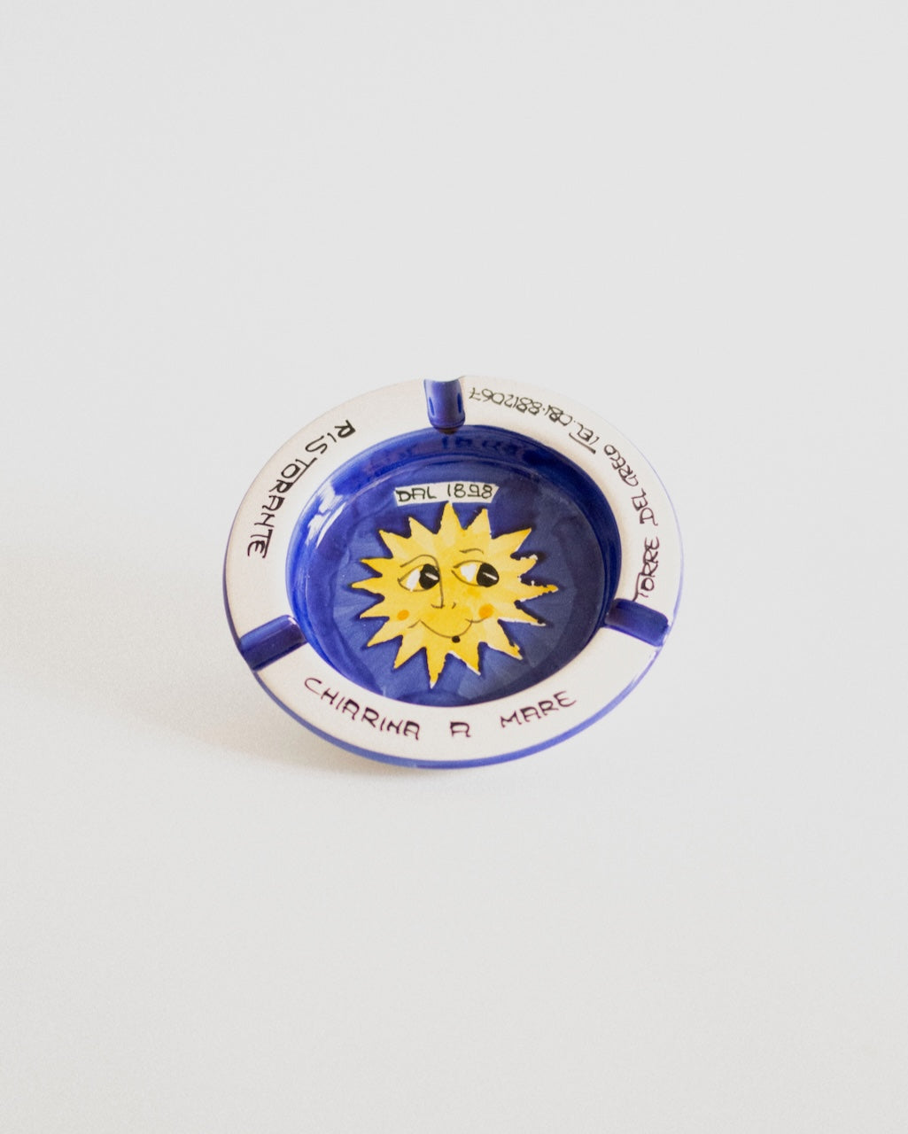 Ceramic Sun Ashtray